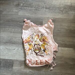 Official Merchandise Pink Queen Tank Top